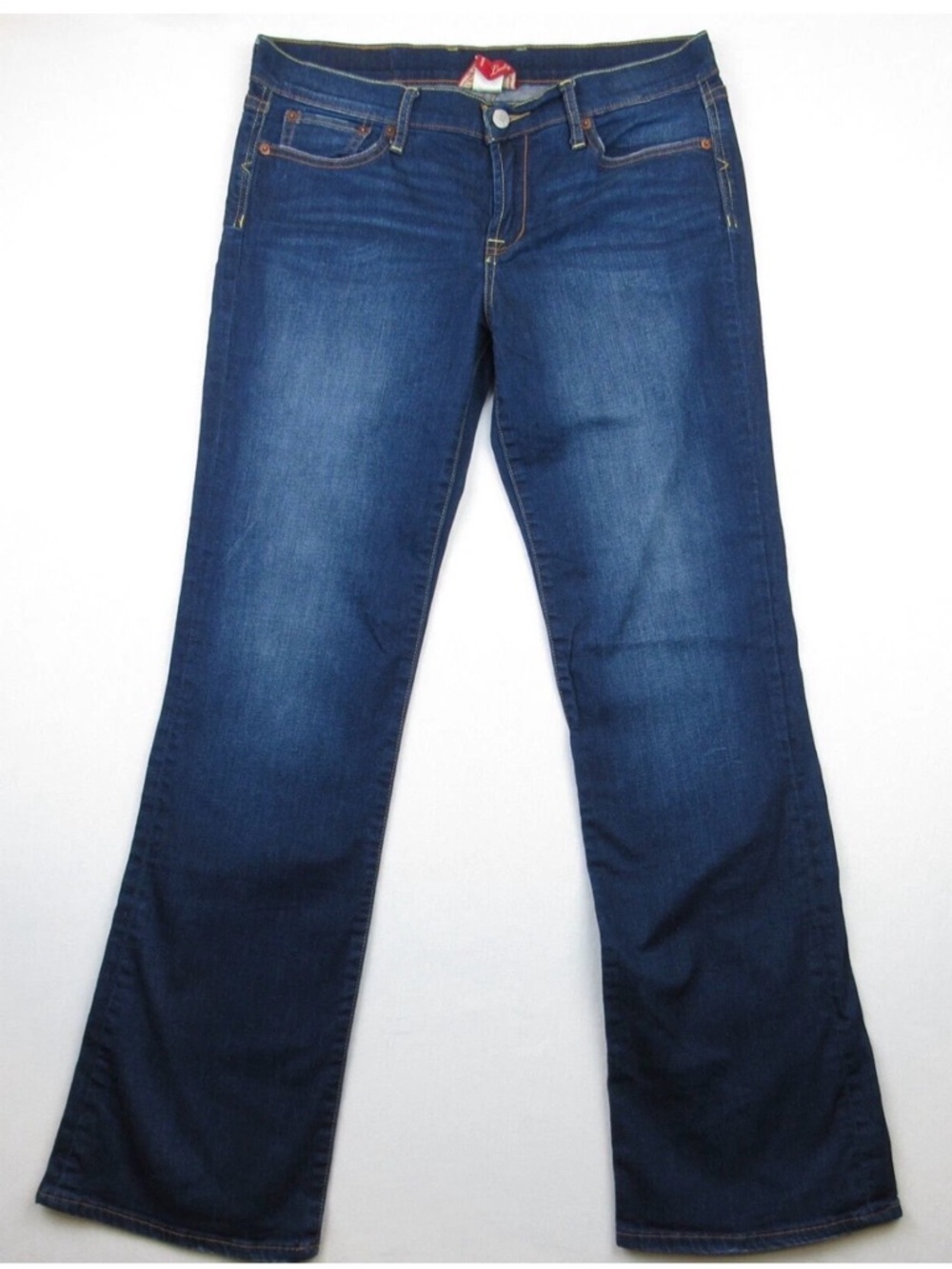 Lucky Brand Women's Dark Blue Bootcut Jeans Vintage Y2K Vibes